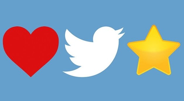 Twitter'da yıldız gitti, kalp geldi