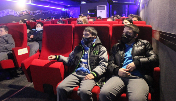 Tekirdağ'da çocuklar sinemayla tanıştı